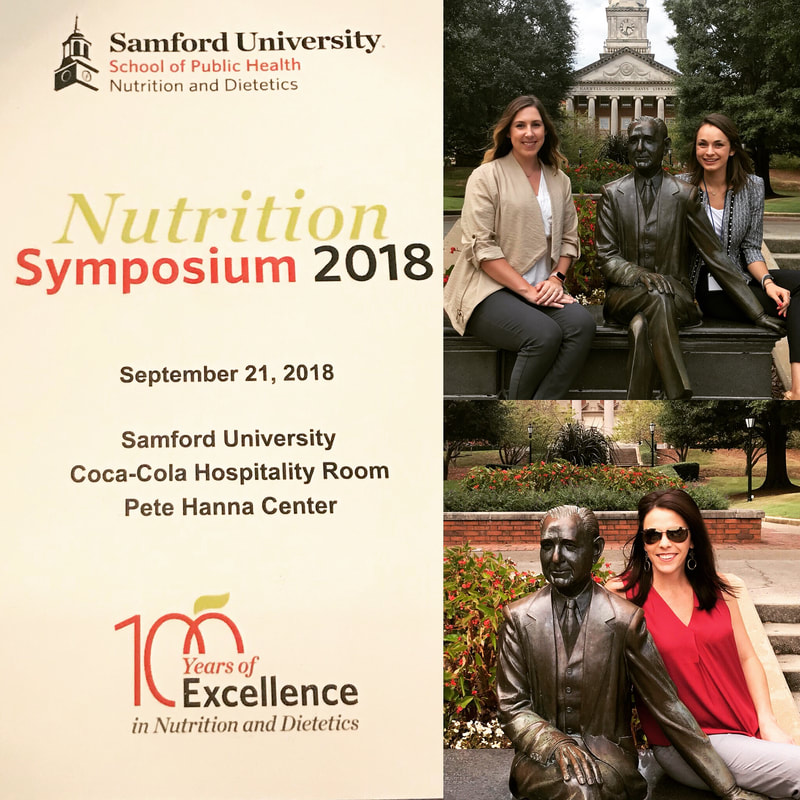Presenters at the Nutrition Symposium at Samford University 2018.